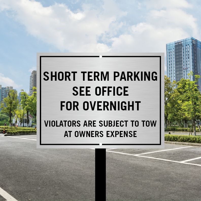 Short Term Parking (Post and Panel)