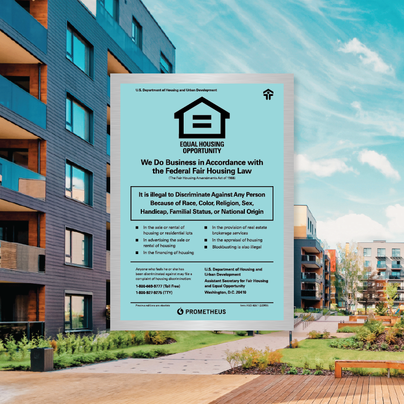 Fair Housing HUD (Silver Panel)