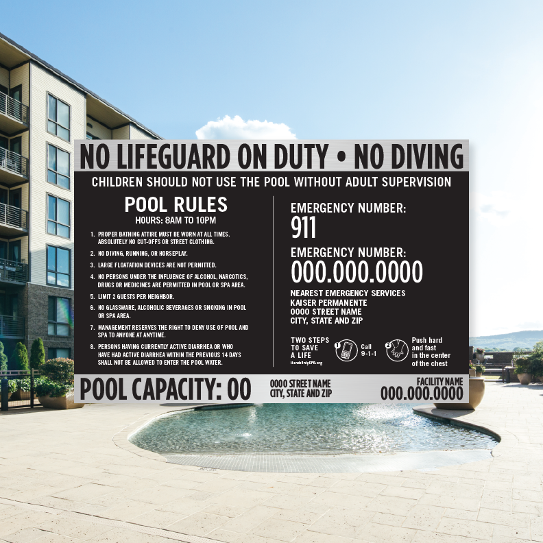 Pool Rules Standard Panel