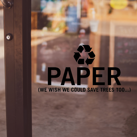 Recycle Paper (Black Vinyl)