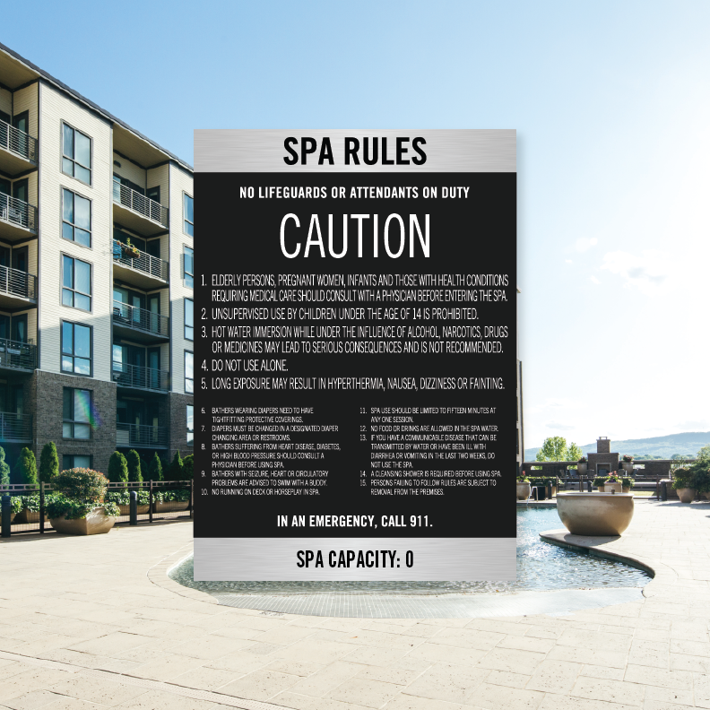 Spa Rules Standard Panel B